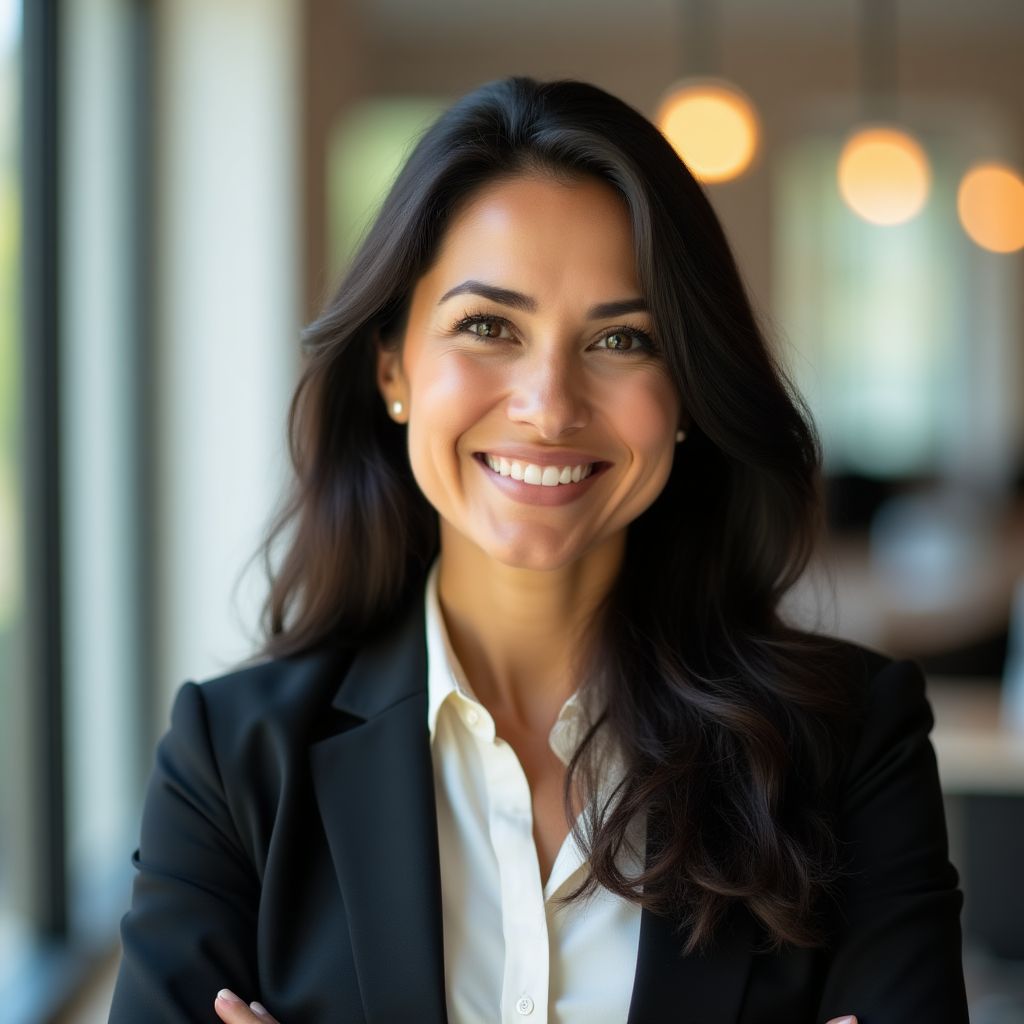 Foto de la profesora María Fernández